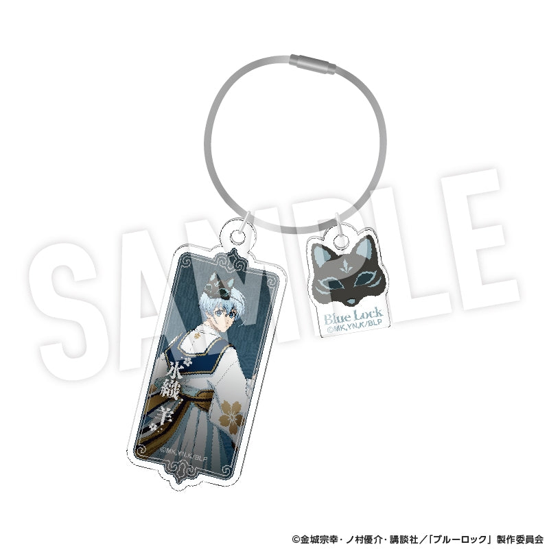 (1BOX=7)(Goods - Key Chain) Blue Lock Trading 2-Piece Acrylic Key Chain Ayakashi