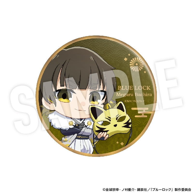 (1BOX=7)(Goods - Badge) Blue Lock Trading Button Badge Ayakashi Chibi