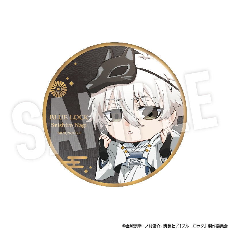 (1BOX=7)(Goods - Badge) Blue Lock Trading Button Badge Ayakashi Chibi