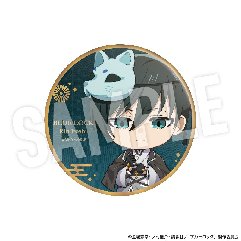 (1BOX=7)(Goods - Badge) Blue Lock Trading Button Badge Ayakashi Chibi