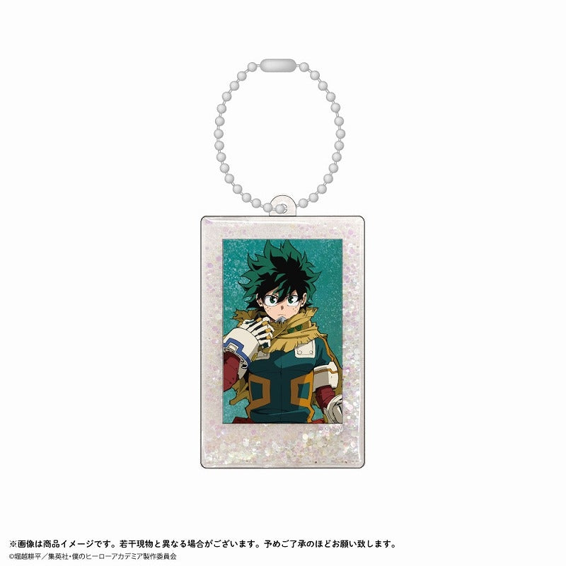 (Goods - Key Chain) My Hero Academia Instant Photo Style PVC Key Chain Izuku Midoriya