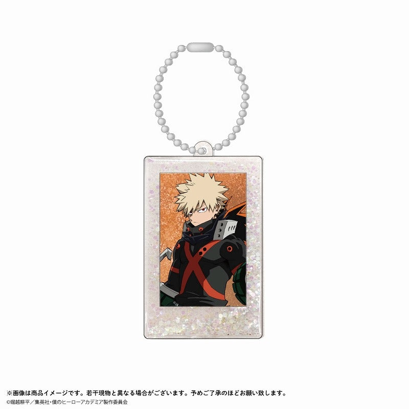 (Goods - Key Chain) My Hero Academia Instant Photo Style PVC Key Chain Katsuki Bakugo