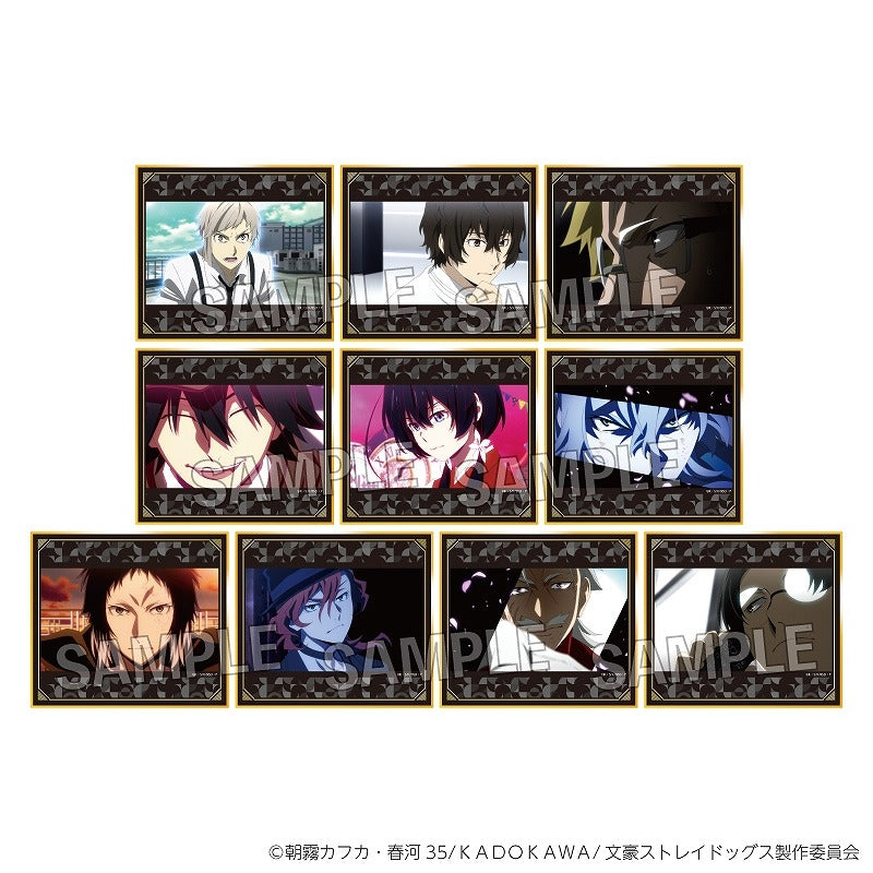 (1BOX=10)(Goods - Art Board) Bungo Stray Dogs Trading GiraGira Art Board BOX 2