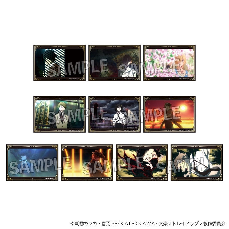 (1BOX=10)(Goods - Poster) Bungo Stray Dogs Trading Mini Poster Collection BOX 1