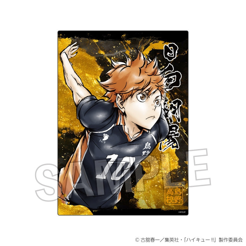 (Goods - Ornament) Haikyu!! Fierce Battle!! Metal Panel Shoyo Hinata