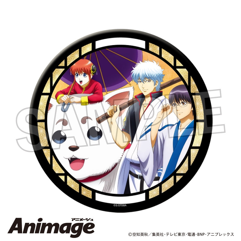 (Goods - Badge) Gintama GiraGira Button Badge (Large) 5