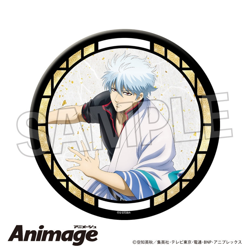 (Goods - Badge) Gintama GiraGira Button Badge (Large) 9