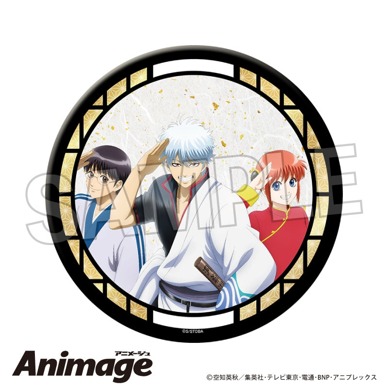 (Goods - Badge) Gintama GiraGira Button Badge (Large) 10