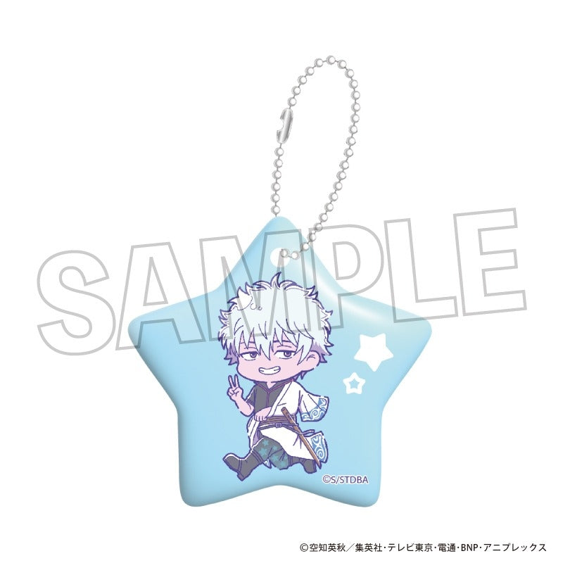 (Goods - Key Chain) Gintama Acrylic Key Chain MelonPop ☆ Gintoki Sakata