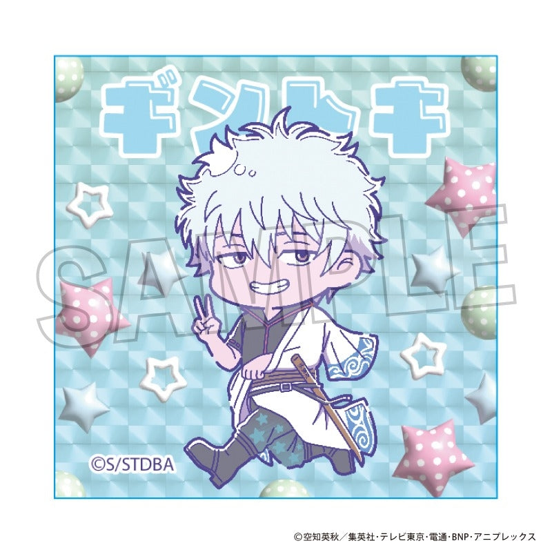 (Goods - Ornament) Gintama GiraGira Block MelonPop ☆ Gintoki Sakata