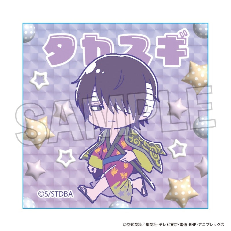 (Goods - Ornament) Gintama GiraGira Block MelonPop ☆ Shinsuke Takasugi