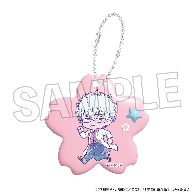 (Goods - Key Chain) Class 3Z Ginpachi-sensei Acrylic Key Chain Meronpop☆ Ginpachi Sakata