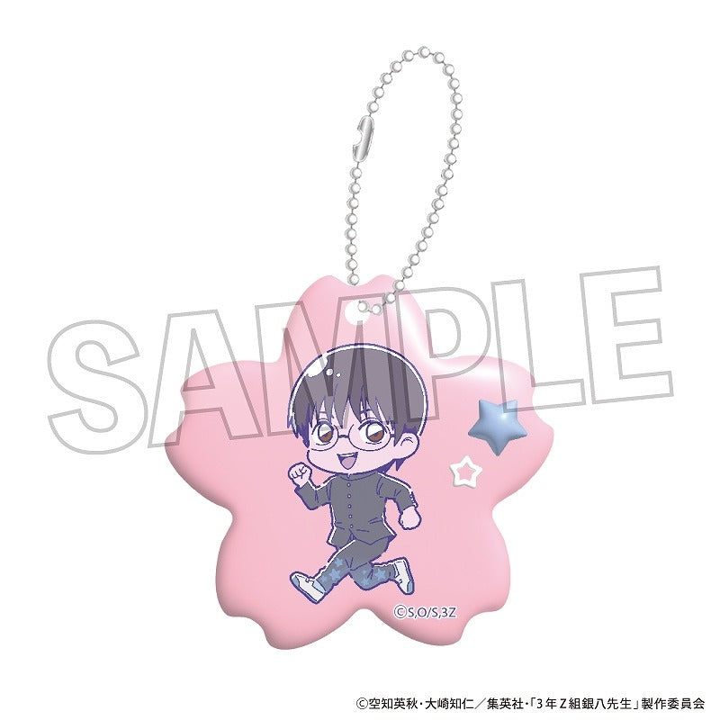 (Goods - Key Chain) Class 3Z Ginpachi-sensei Acrylic Key Chain Meronpop☆ Shinpachi Shimura