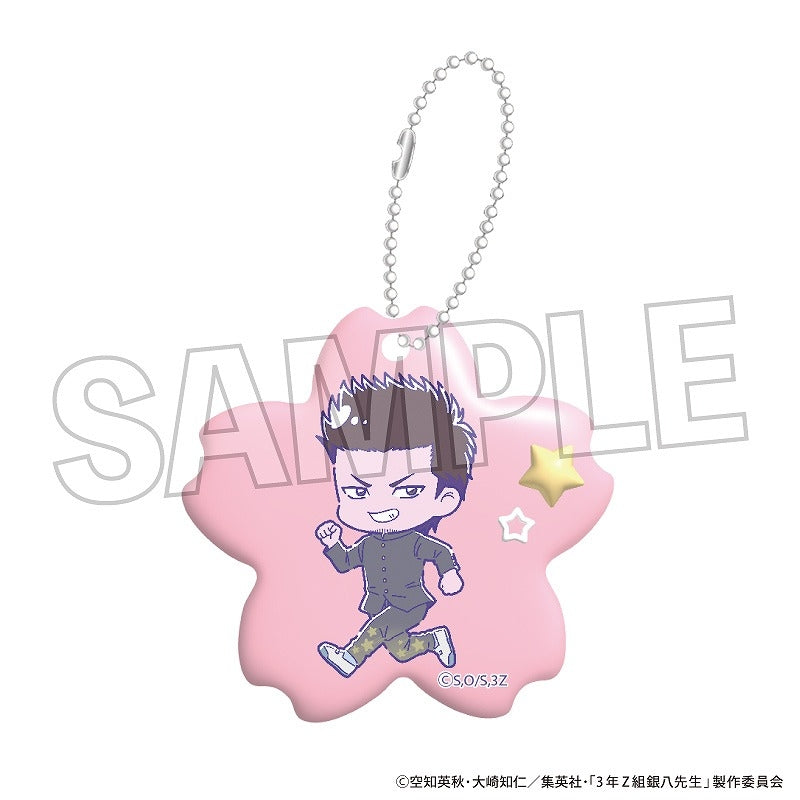 (Goods - Key Chain) Class 3Z Ginpachi-sensei Acrylic Key Chain Meronpop☆ Isao Kondo