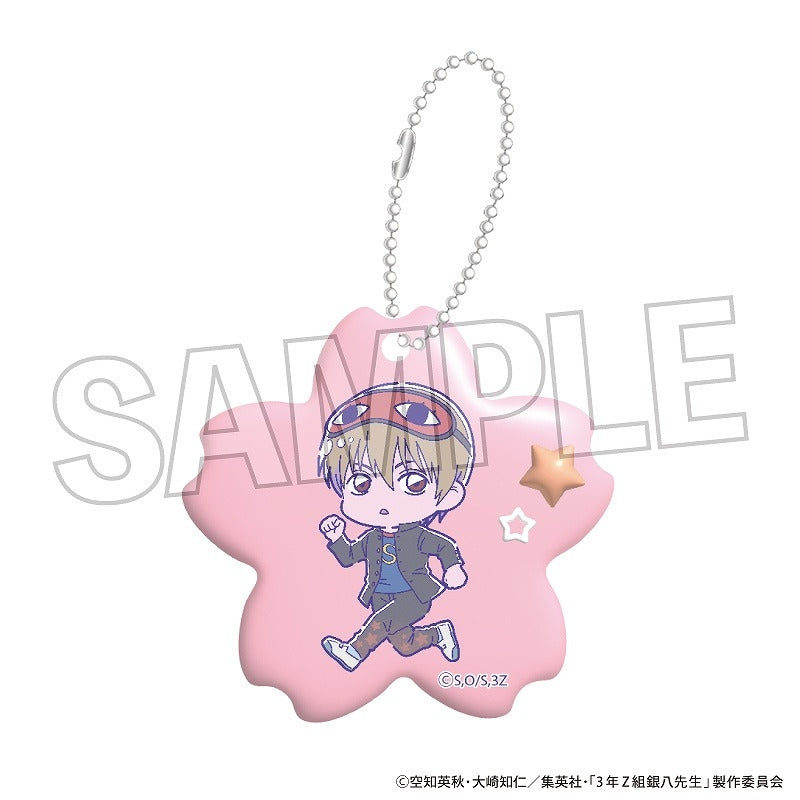 (Goods - Key Chain) Class 3Z Ginpachi-sensei Acrylic Key Chain Meronpop☆ Okita Sougo