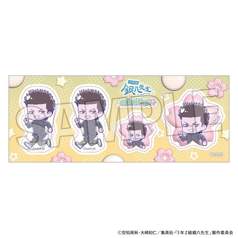 (Goods - Sticker) Class 3Z Ginpachi-sensei Sticker Meronpop☆ Isao Kondo