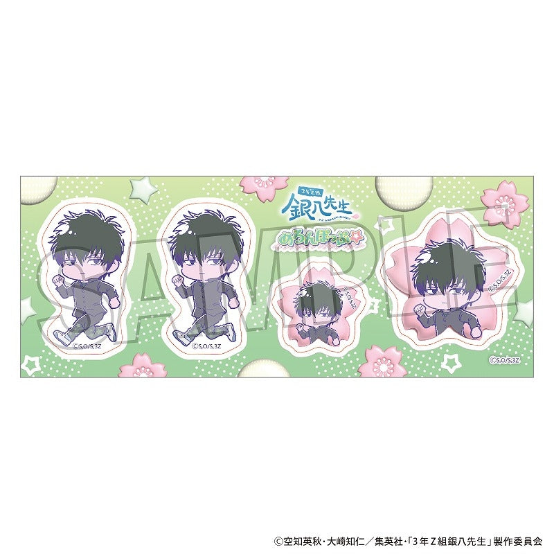 (Goods - Sticker) Class 3Z Ginpachi-sensei Sticker Meronpop☆ Toshiro Hijikata