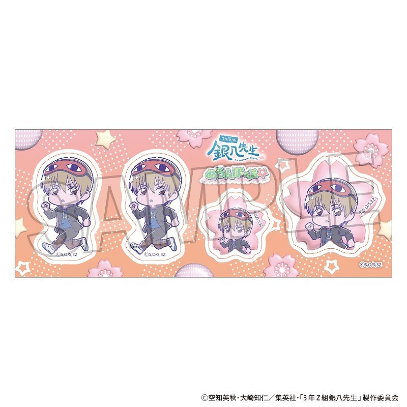 (Goods - Sticker) Class 3Z Ginpachi-sensei Sticker Meronpop☆ Okita Sougo