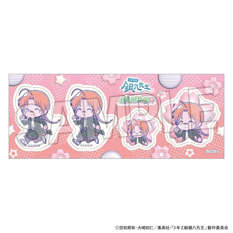 (Goods - Sticker) Class 3Z Ginpachi-sensei Sticker Meronpop☆ Kamui