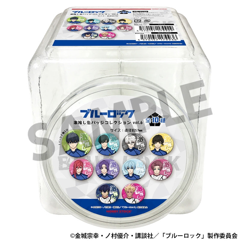 [※Blind](1BOX=50)(Goods - Badge) Blue Lock Geki Oshi Button Badge Collection vol.  6