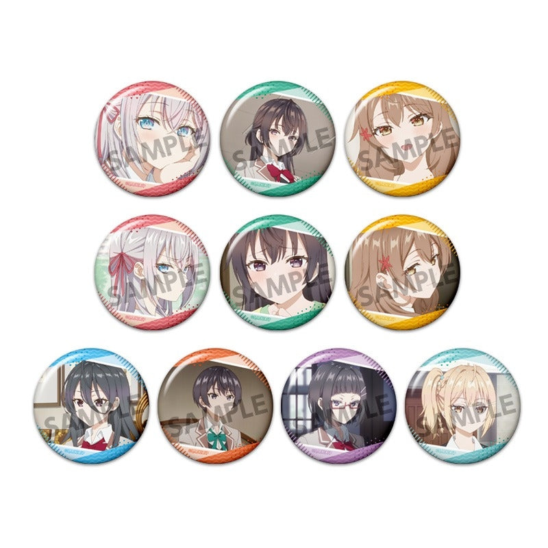 (1BOX=10)(Goods - Badge) Alya Sometimes Hides Her Feelings in Russian Trading Button Badge vol. 2