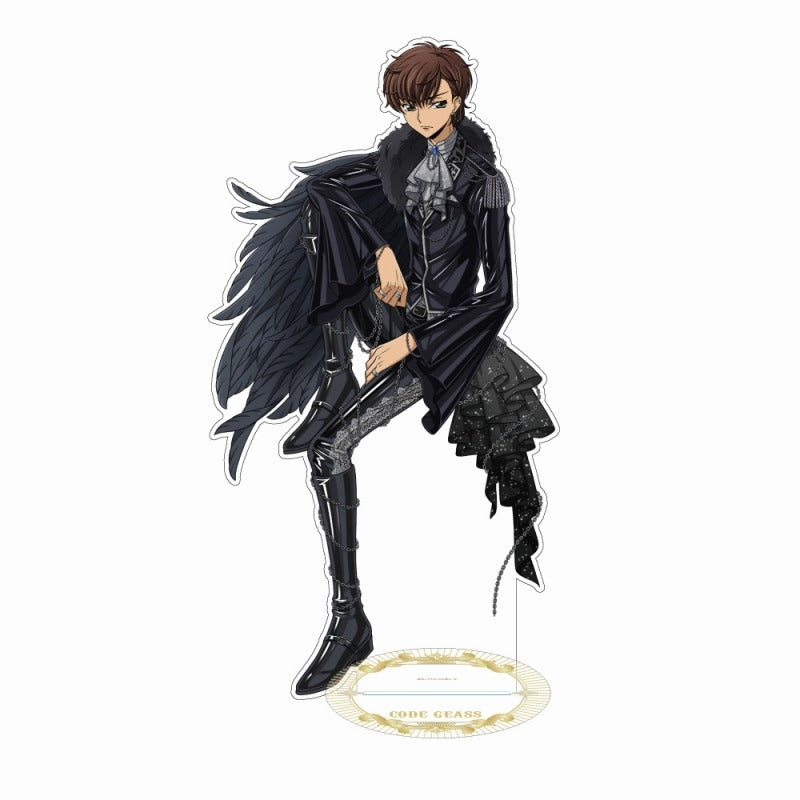 (Goods - Stand Pop) CODE GEASS Lelouch of the Rebellion Big Acrylic Stand "Mystic Feather" Suzaku (animate Advance Sales)