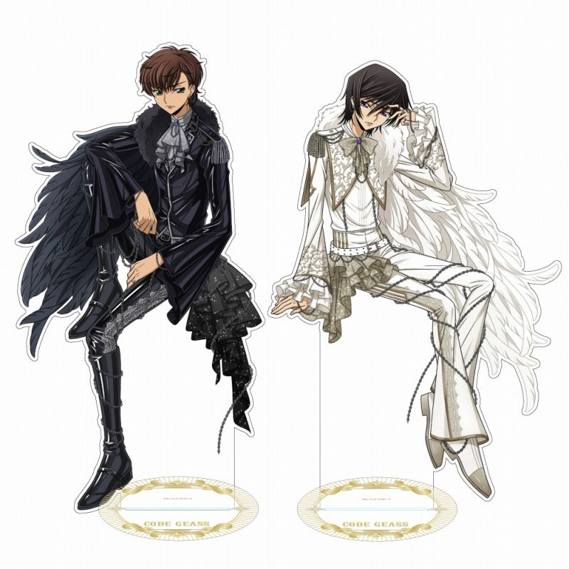 (Goods - Stand Pop) CODE GEASS Lelouch of the Rebellion Big Acrylic Stand "Mystic Feather" Suzaku (animate Advance Sales)