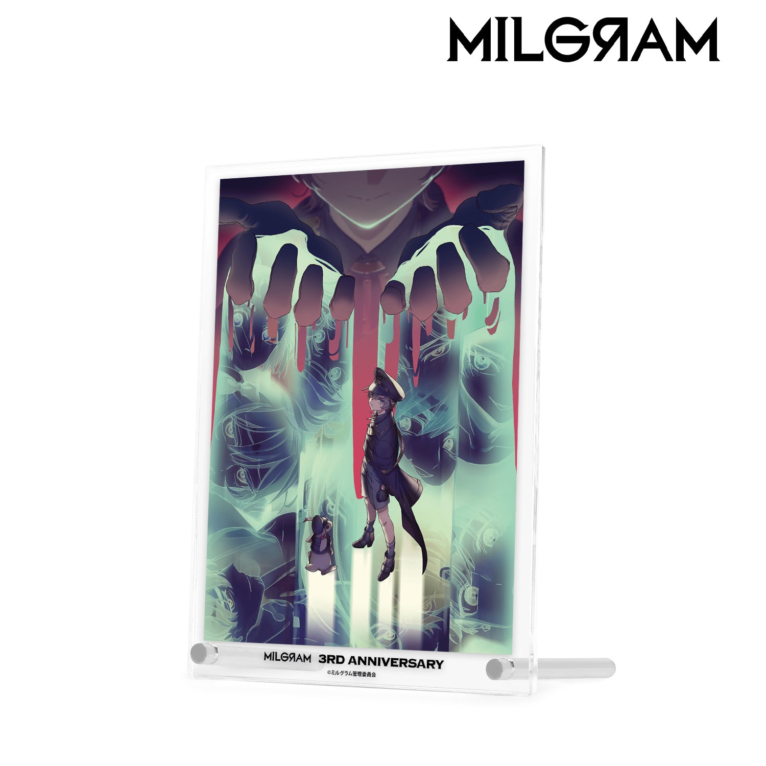 (Goods - Stand Pop) MILGRAM Exclusive Art 3rd Anniversary ver. A5 Acrylic Panel