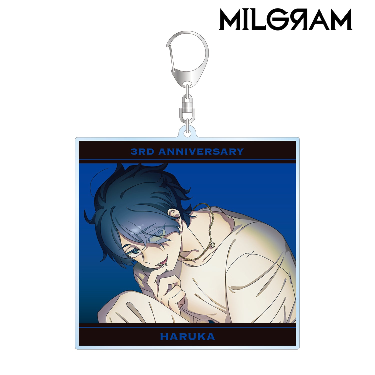 (Goods - Key Chain) MILGRAM Exclusive Art Haruka 3rd Anniversary ver. BIG Acrylic Key Chain