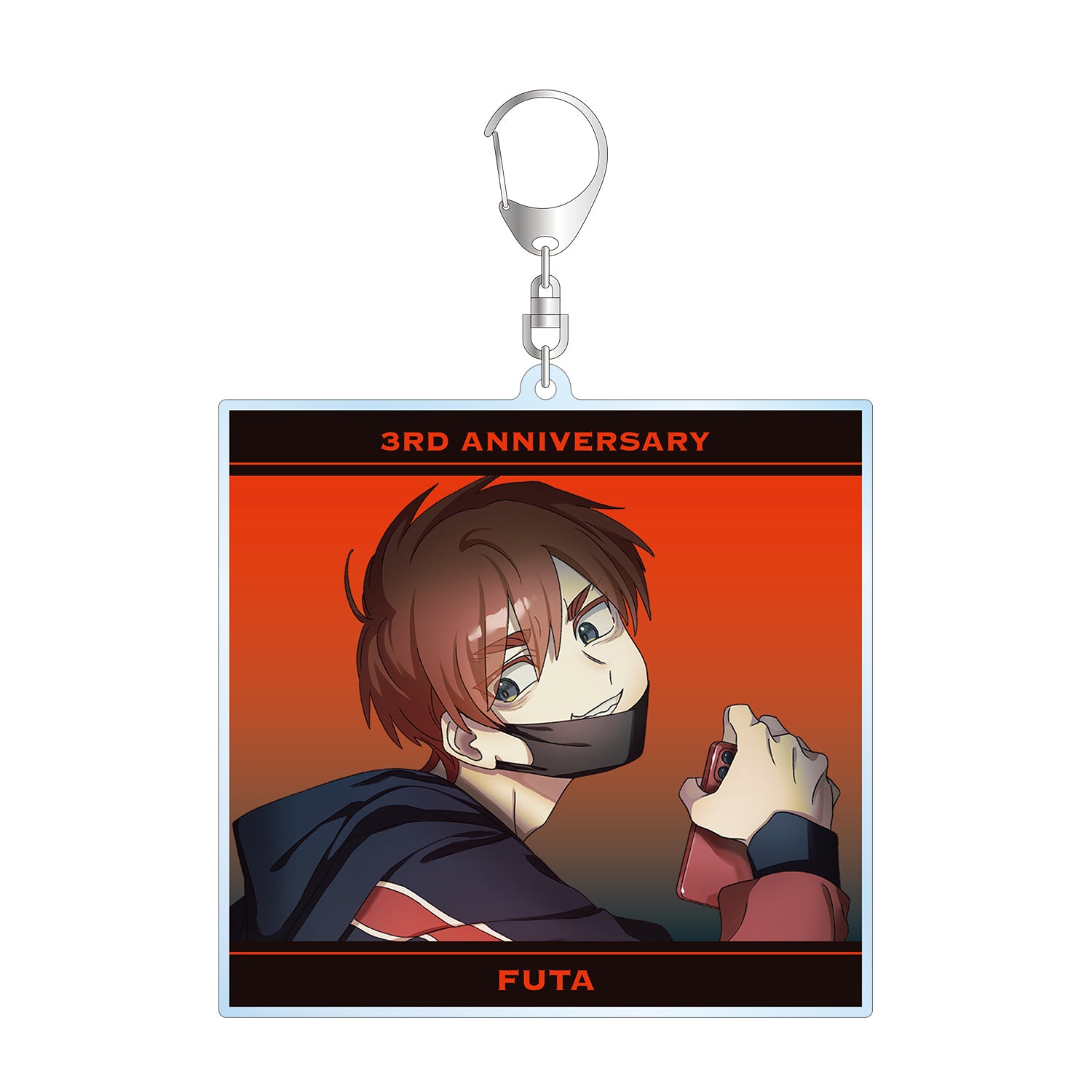 (Goods - Key Chain) MILGRAM Exclusive Art Fuuta 3rd Anniversary ver. BIG Acrylic Key Chain