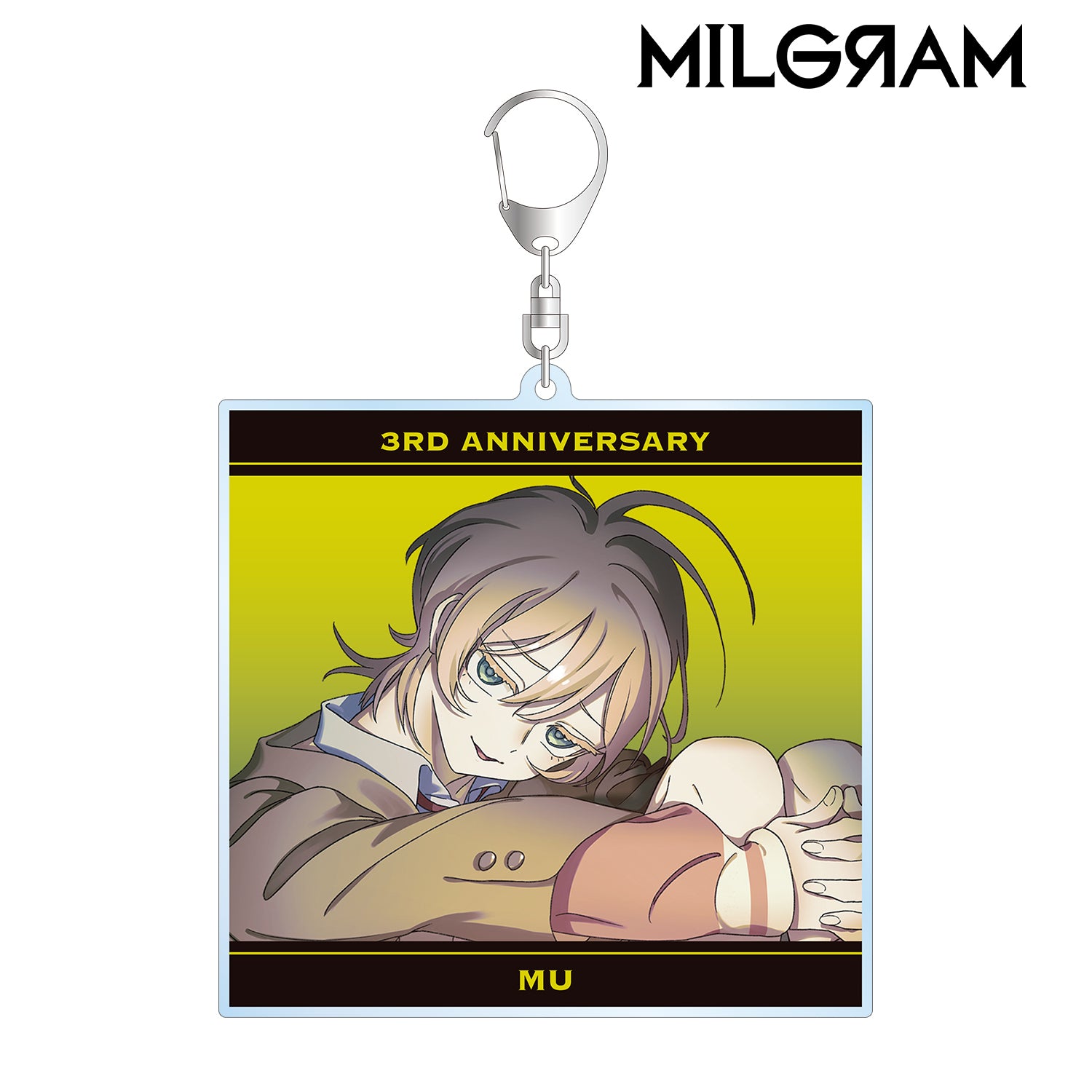 (Goods - Key Chain) MILGRAM Exclusive Art Muu 3rd Anniversary ver. BIG Acrylic Key Chain