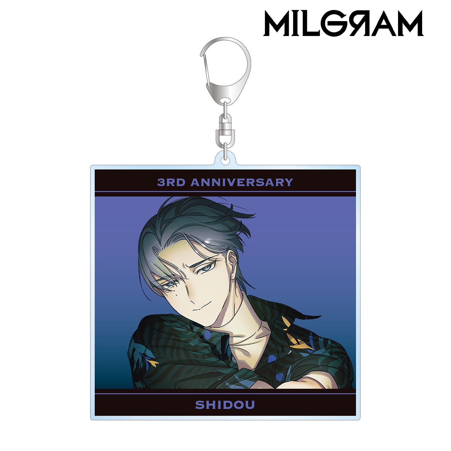 (Goods - Key Chain) MILGRAM Exclusive Art Shidou 3rd Anniversary ver. BIG Acrylic Key Chain