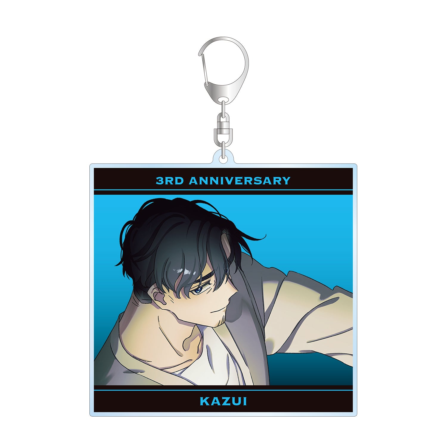 (Goods - Key Chain) MILGRAM Exclusive Art Kazui 3rd Anniversary ver. BIG Acrylic Key Chain