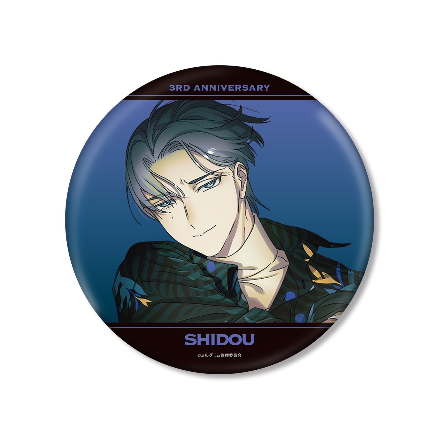 (Goods - Badge) MILGRAM Exclusive Art Shidou 3rd Anniversary ver. BIG Button Badge