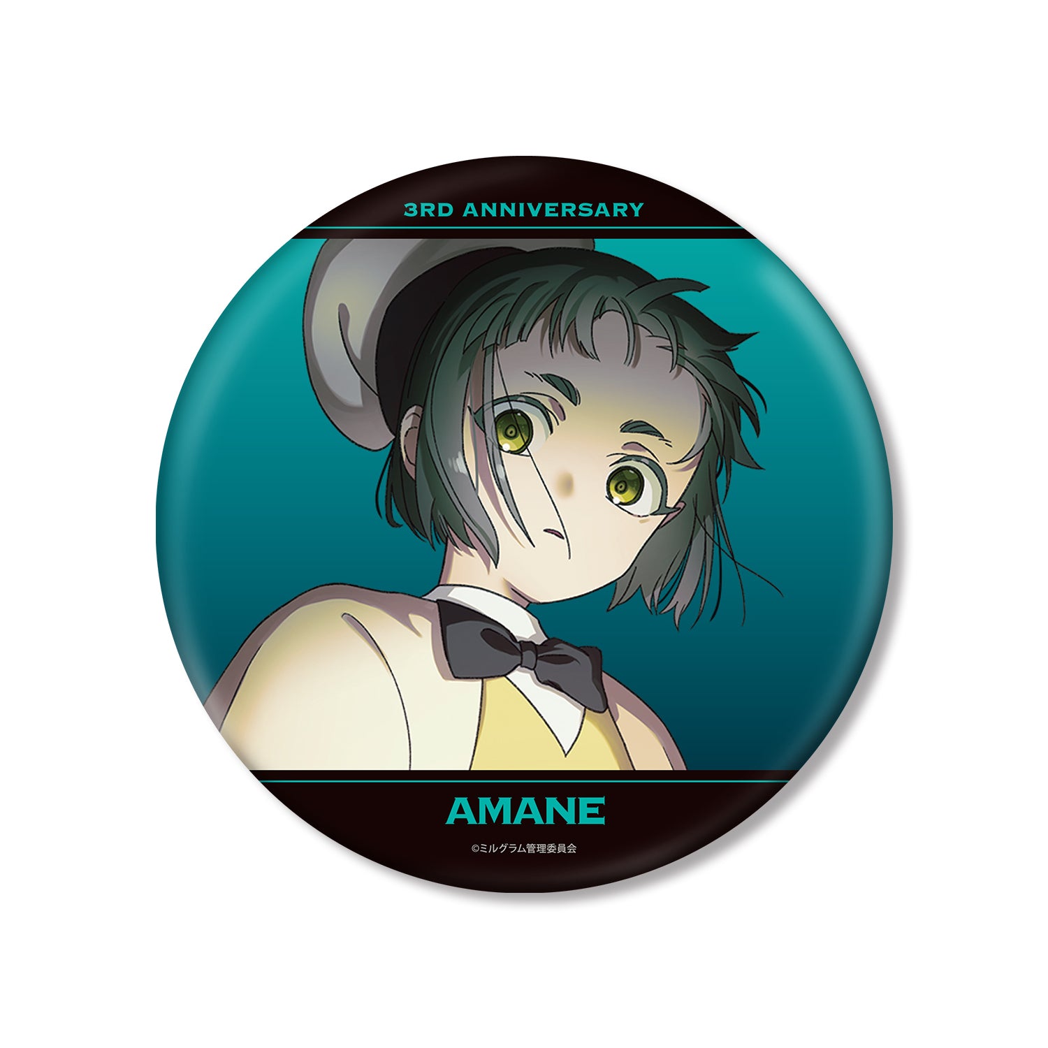 (Goods - Badge) MILGRAM Exclusive Art Amane 3rd Anniversary ver. BIG Button Badge