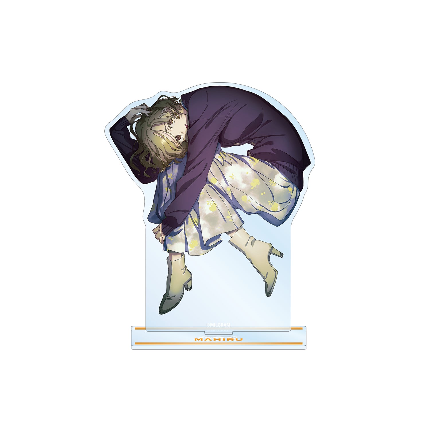 (Goods - Stand Pop) MILGRAM Exclusive Art Mahiru 3rd Anniversary ver. BIG Acrylic Stand