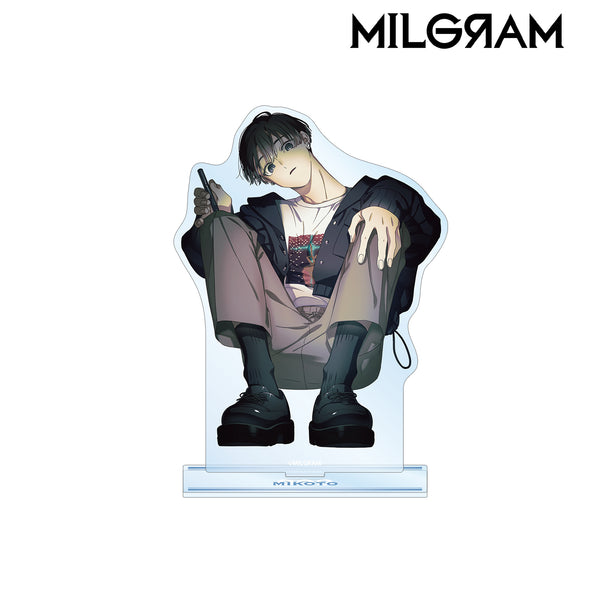 (Goods - Stand Pop) MILGRAM Exclusive Art Mikoto 3rd Anniversary ver. BIG Acrylic Stand