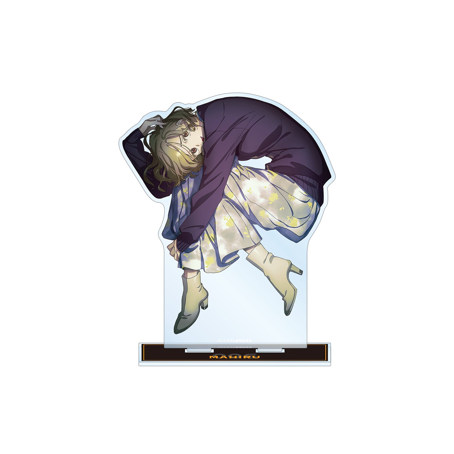 (Goods - Stand Pop) MILGRAM Exclusive Art Mahiru 3rd Anniversary ver. Jumbo Acrylic Stand