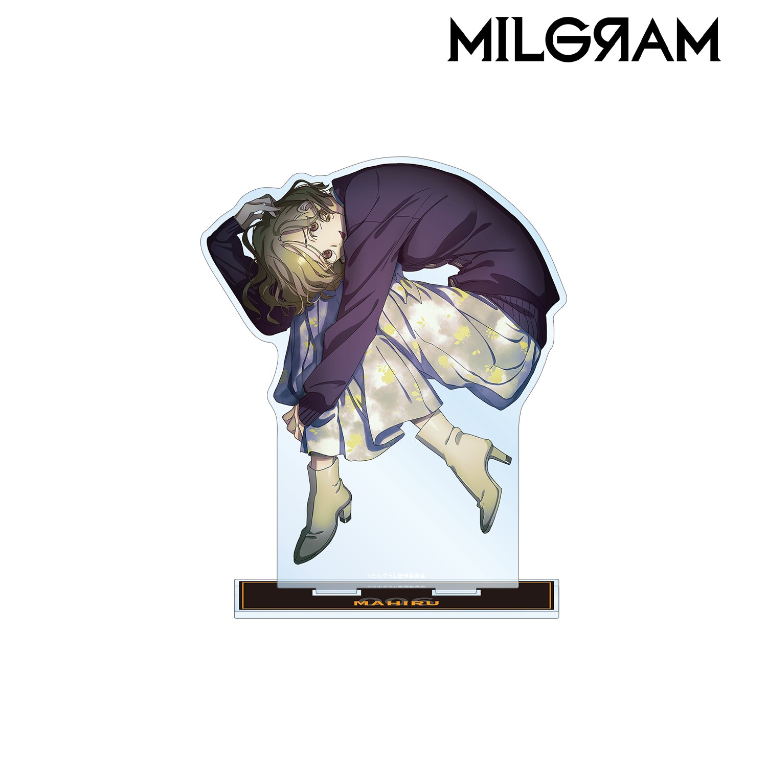 (Goods - Stand Pop) MILGRAM Exclusive Art Mahiru 3rd Anniversary ver. Jumbo Acrylic Stand