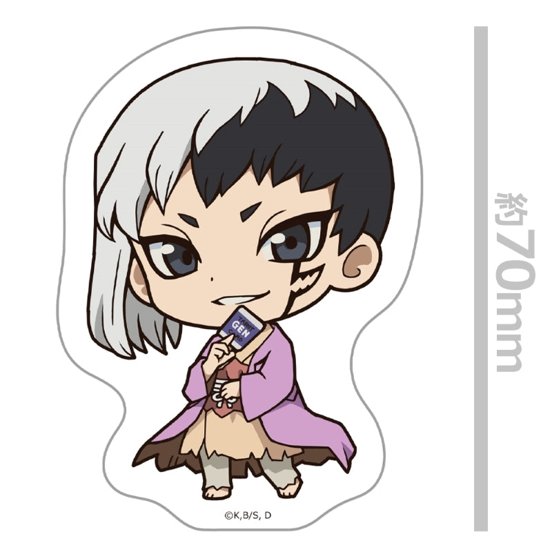 (Goods - Sticker) Dr. STONE Die-Cut Sticker Gen Asagiri