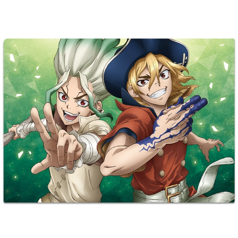 (Goods - Clear File) Dr. STONE Clear File Senku Ishigami & Ryusui Nanami