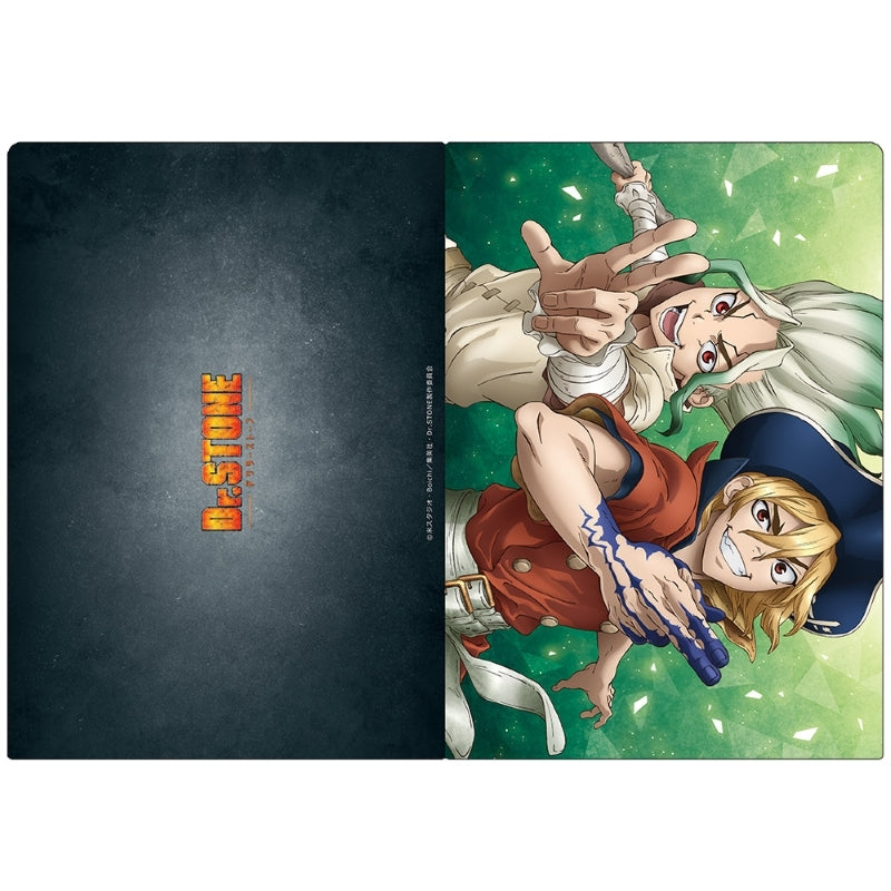 (Goods - Clear File) Dr. STONE Clear File Senku Ishigami & Ryusui Nanami