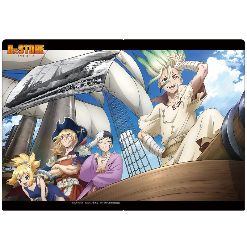 (Goods - Clear File) Dr. STONE Clear File Senku Ishigami & Gen Asagiri & Ryusui Nanami & Kohaku