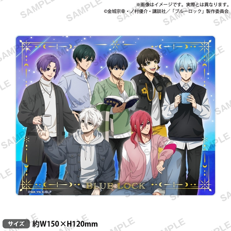 (Goods - Stand Pop) Blue Lock Holographic Plate Acrylic Stand Finding Stars