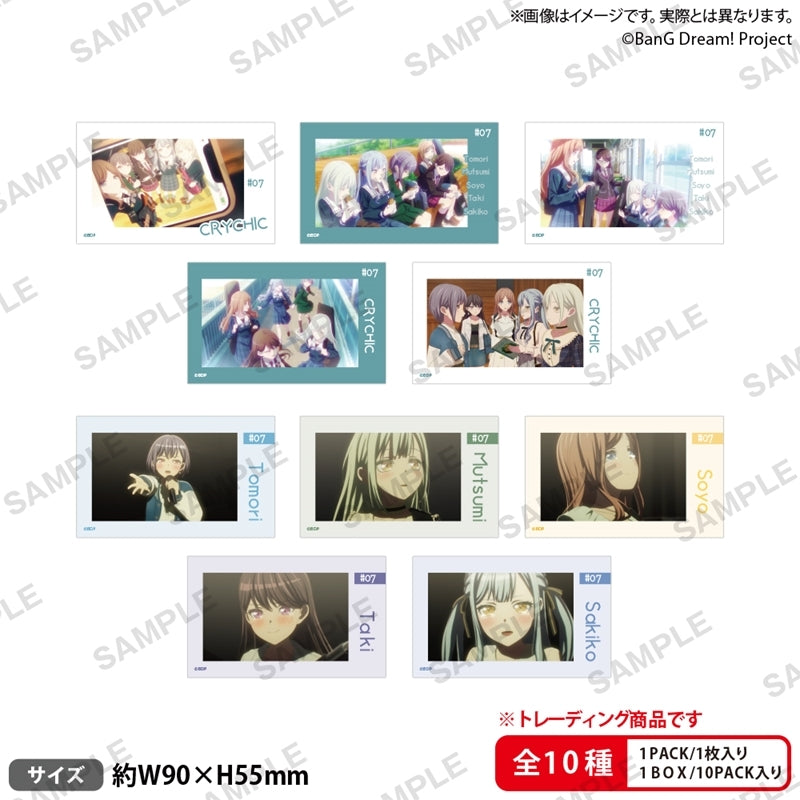 (1BOX=10)(Goods - Sticker) BanG Dream! Ave Mujica Trading Short Sticker vol.2