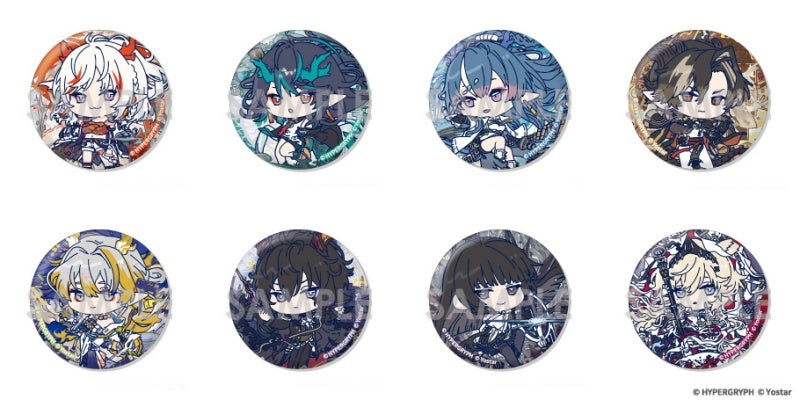 (1BOX=8)(Goods - Badge) Arknights Trading Button Badge - Operator Collection - Vol. 3