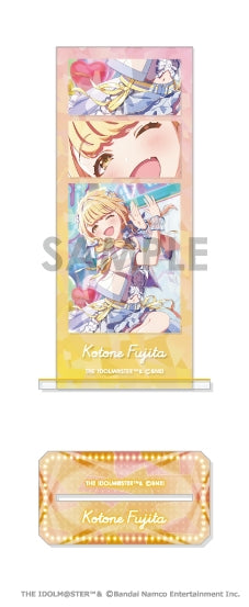 (Goods - Acrylic Stand) Gakuen iDOLM@STER Photo Cut Acrylic Stand 3. Kotone Fujita