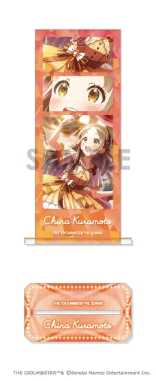 (Goods - Acrylic Stand) Gakuen iDOLM@STER Photo Cut Acrylic Stand 6. China Kuramoto