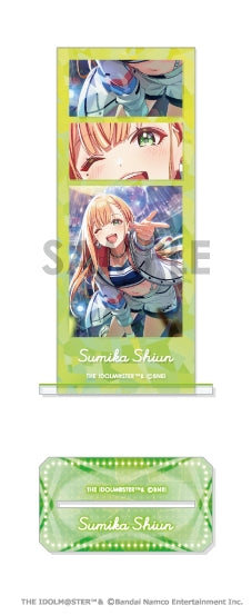 (Goods - Acrylic Stand) Gakuen iDOLM@STER Photo Cut Acrylic Stand 7. Sumika Shiun