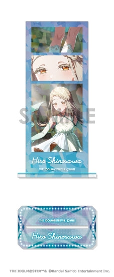 (Goods - Acrylic Stand) Gakuen iDOLM@STER Photo Cut Acrylic Stand 8. Hiro Shinosawa